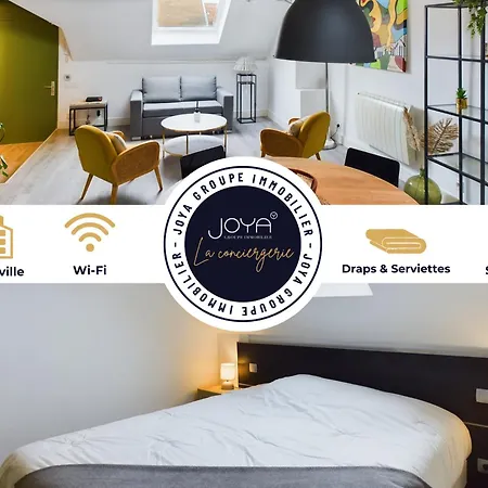 アパート The Loft Under The Roofs - Near The Train Station トロワ